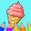 Играть в iceCream Coloring онлайн без регистрации