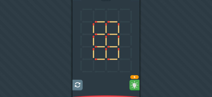 Головоломки со спичками