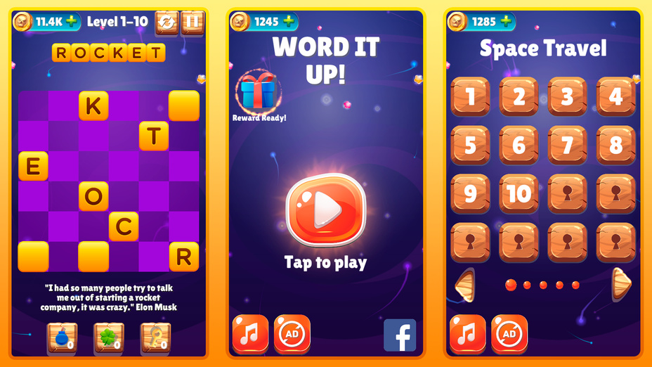 Игра Word It Up играть онлайн в браузере