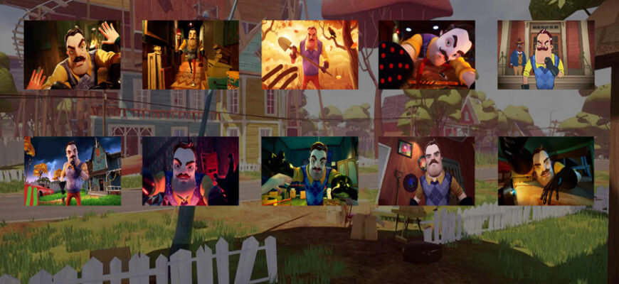 Hello Neighbor супер пазл