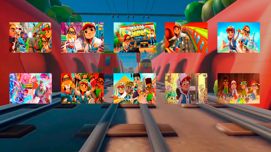 Игра Subway Surfers - супер пазл играть онлайн в браузере