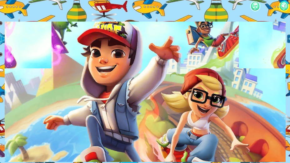 Игра Про Пазлы Subway Surfers играть онлайн в браузере