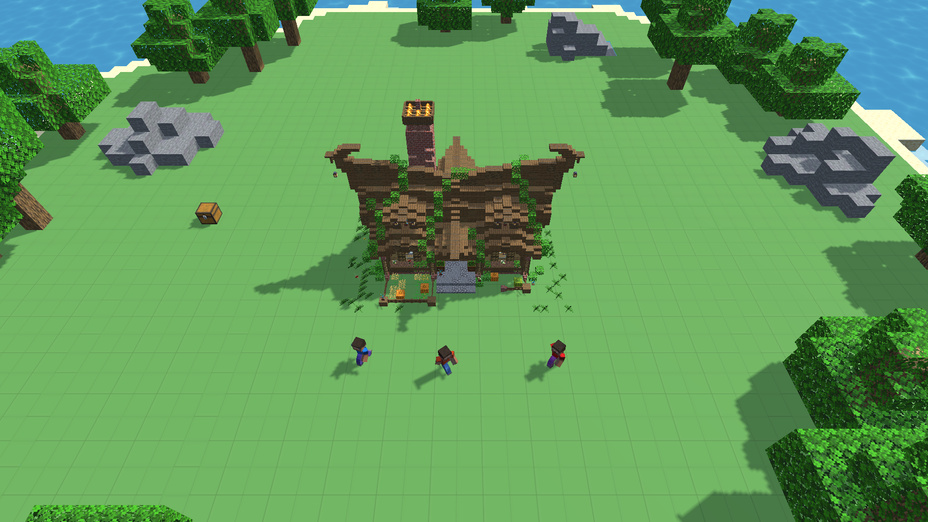 Игра Нубик строитель дома играть онлайн в браузере