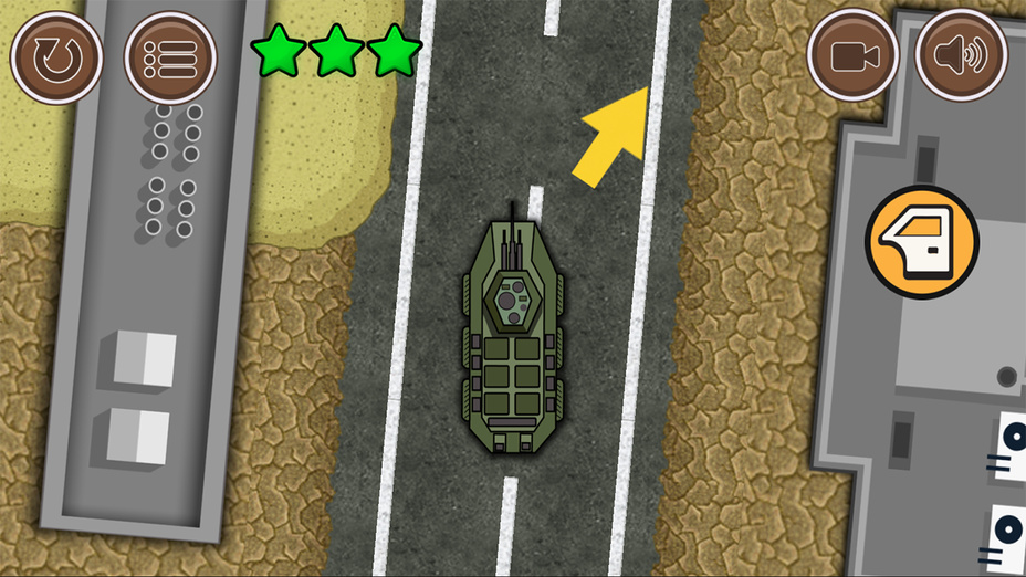 Игра Tank Army Parking играть онлайн в браузере