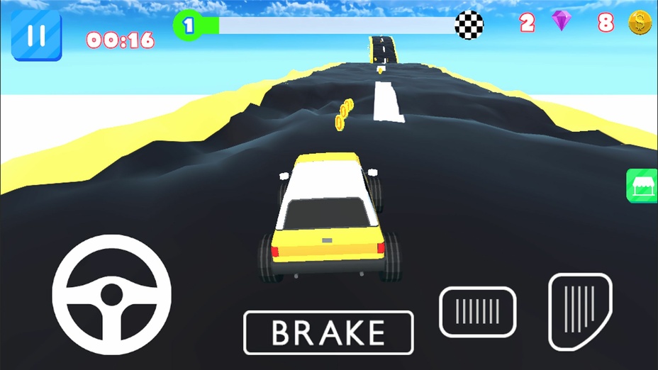 Игра Off-Road Driving 3D играть онлайн в браузере