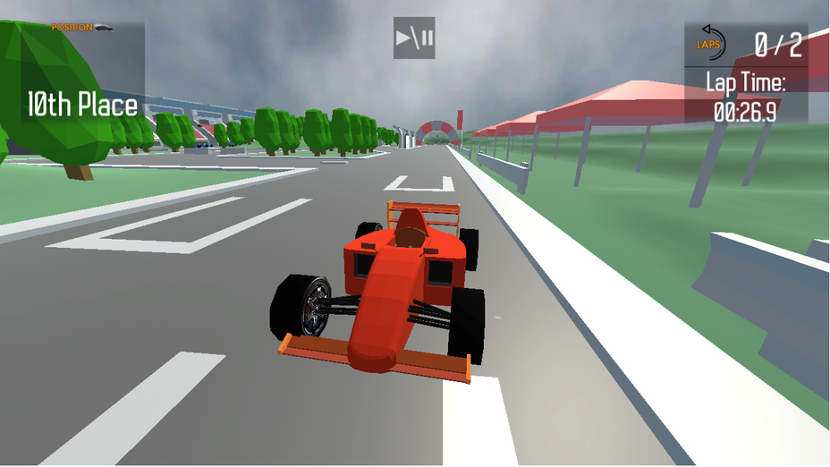 Игра F1 3D Гонки играть онлайн в браузере