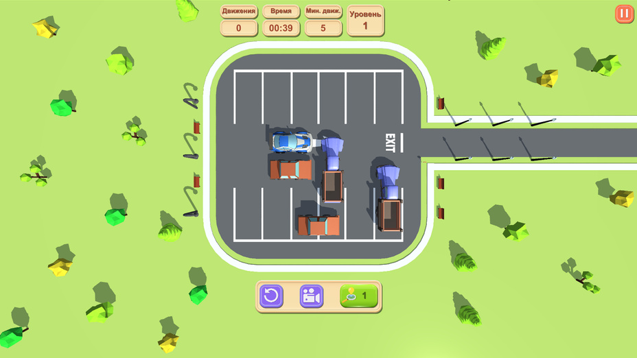 Игра Car parking jam 3D играть онлайн в браузере