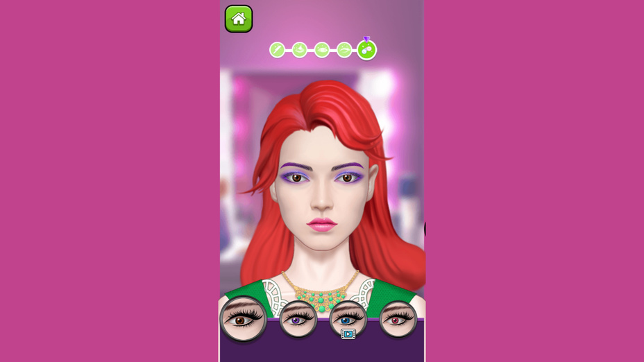 Игра Makeup Aritst играть онлайн в браузере