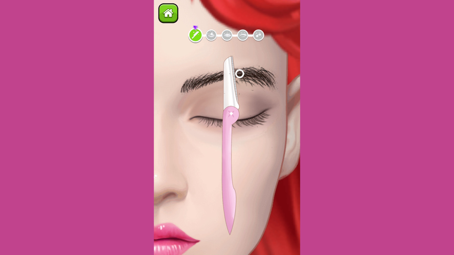 Игра Makeup Aritst играть онлайн в браузере