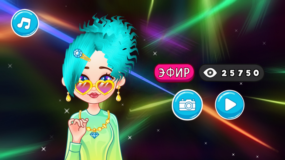 Игра Hair Salon Playtime играть онлайн в браузере