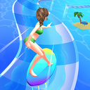 Играть в Aquapark Girl онлайн без регистрации