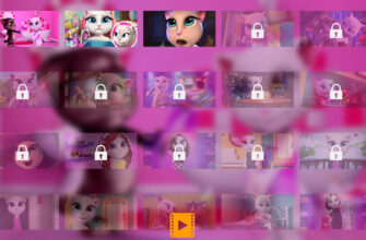 Talking Angela мощный пазл