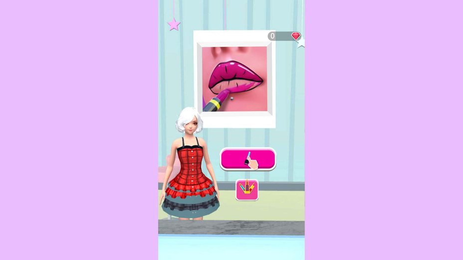 Игра Lip Salon играть онлайн в браузере