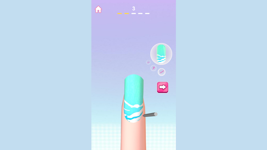 Игра Beauty Nails играть онлайн в браузере