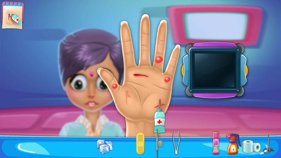 Игра Hand Doctor играть онлайн в браузере