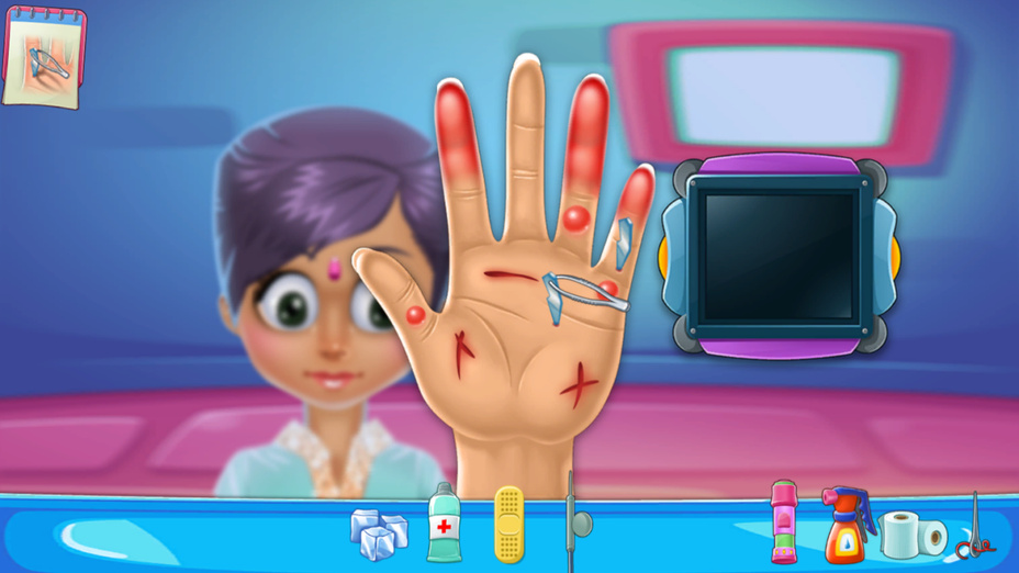 Игра Hand Doctor играть онлайн в браузере