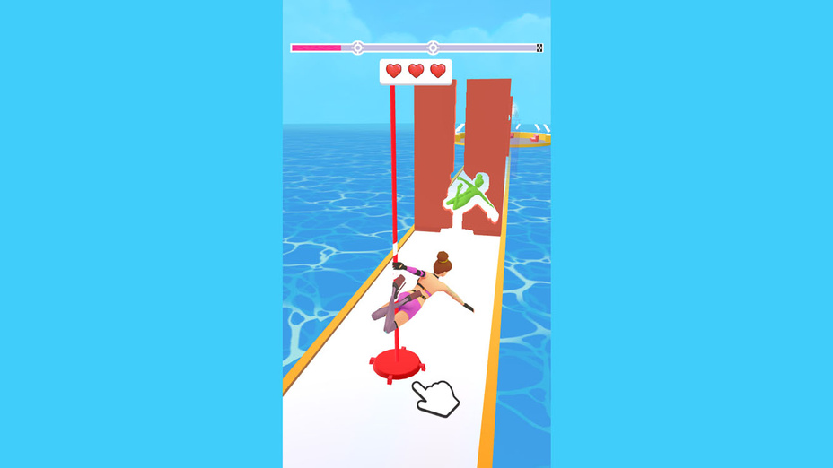 Игра Pole Dance играть онлайн в браузере