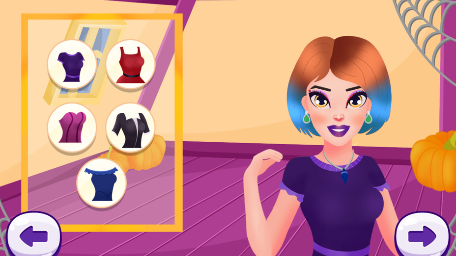 Игра Witch Beauty Salon играть онлайн в браузере