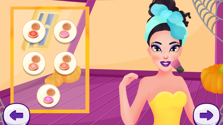 Игра Witch Beauty Salon играть онлайн в браузере