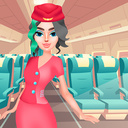 Играть в Stewardess Beauty Salon онлайн без регистрации