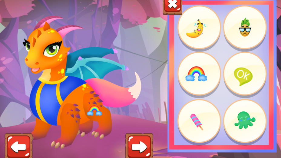 Игра Baby Dragons играть онлайн в браузере