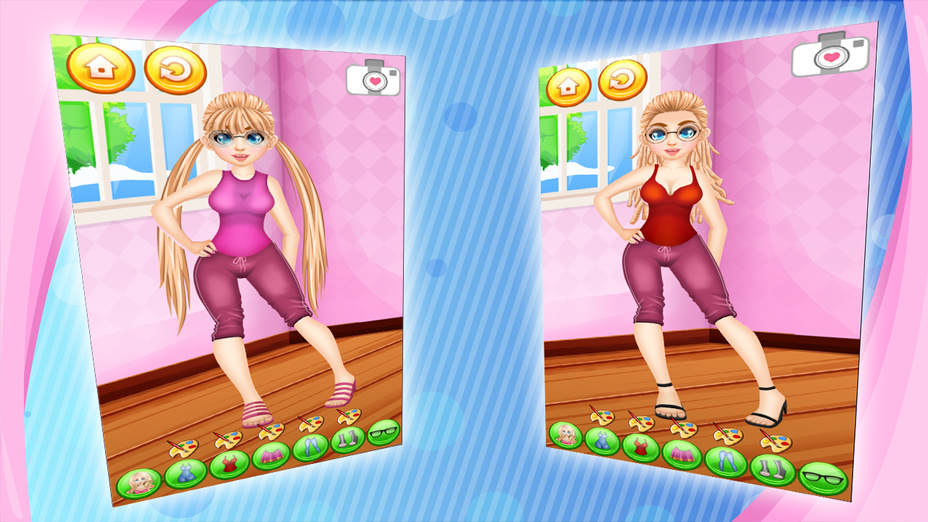 Игра DressUp Girl играть онлайн в браузере