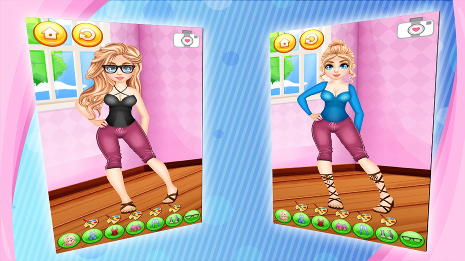 Игра DressUp Girl играть онлайн в браузере