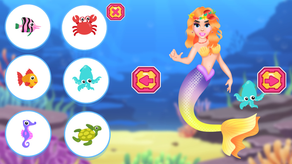 Игра Mermaid Fashion играть онлайн в браузере