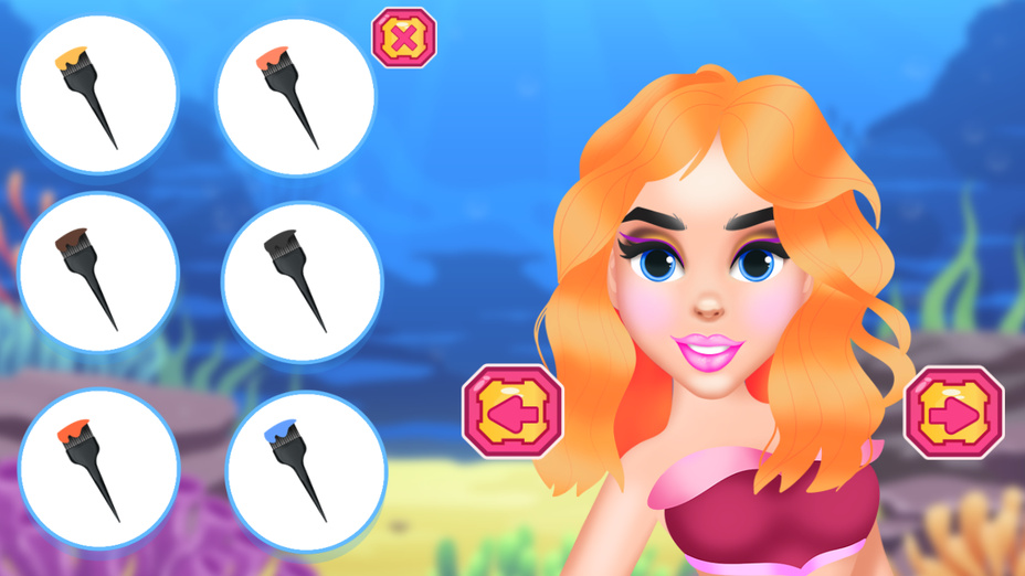 Игра Mermaid Fashion играть онлайн в браузере