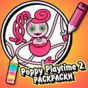 Играть в Poppy Playtime 2 Раскраски онлайн без регистрации