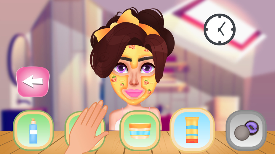 Игра Fun Party Makeup играть онлайн в браузере