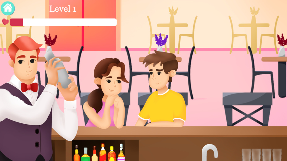 Игра Restaurant Secret Kiss играть онлайн в браузере