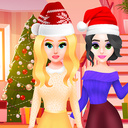 Играть в Christmas Party Girls онлайн без регистрации