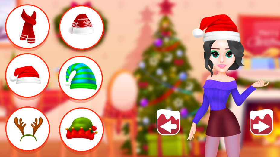 Игра Christmas Party Girls играть онлайн в браузере