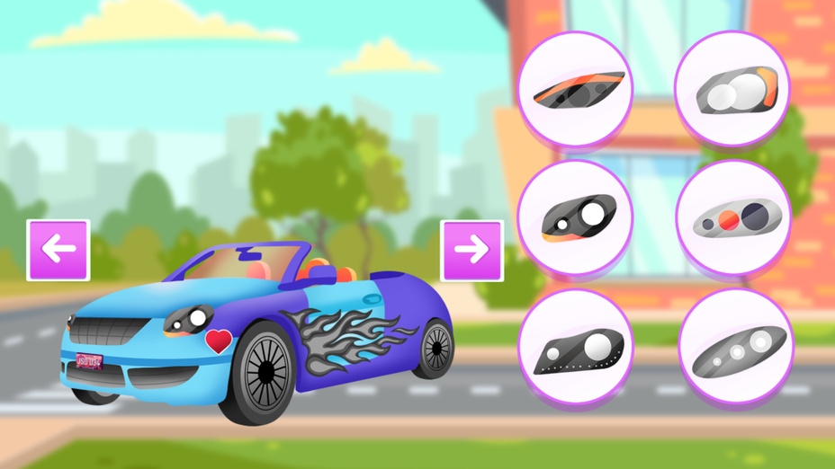 Игра Julies Dream Car играть онлайн в браузере