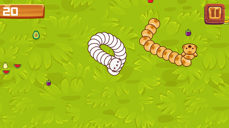 Игра Cute Snake io играть онлайн в браузере