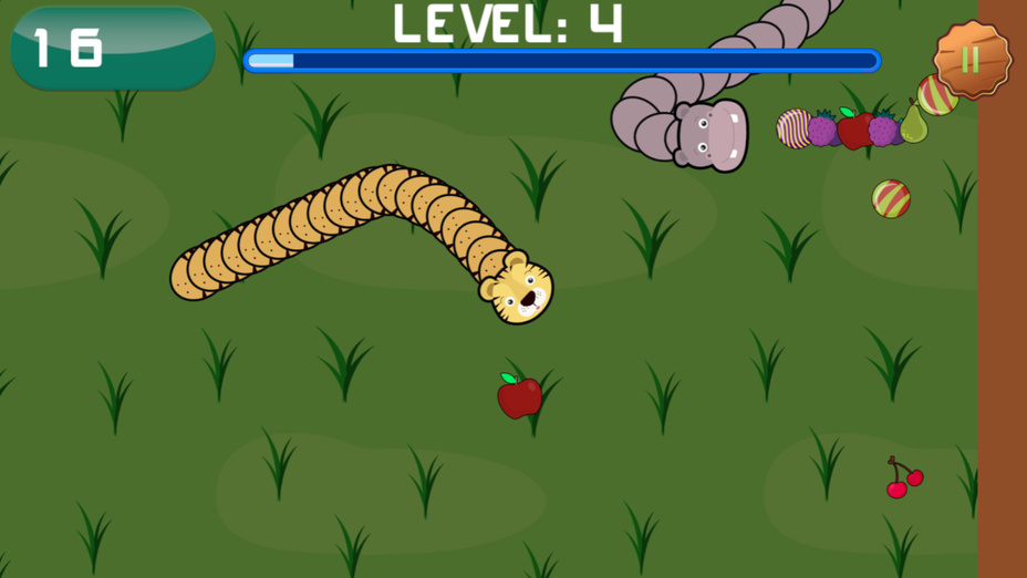 Игра Forest Slither Snake играть онлайн в браузере