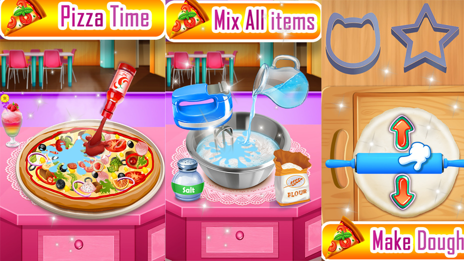 Игра Pizza Maker Cooking играть онлайн в браузере