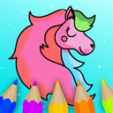 Играть в Unicorn Coloring онлайн без регистрации