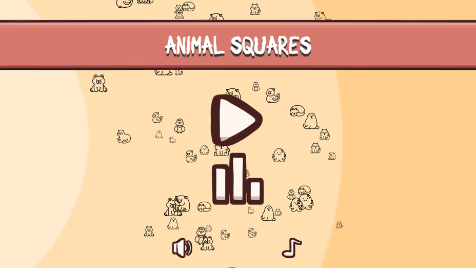 Игра Animal Squares играть онлайн в браузере