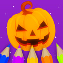 Играть в Spooky kids Coloring онлайн без регистрации